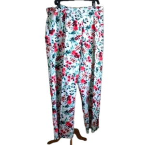 CALVIN Klein Floral wide leg pants 14w
